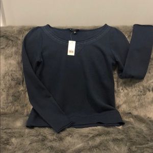 Banana Republic NWT blue sweatshirt